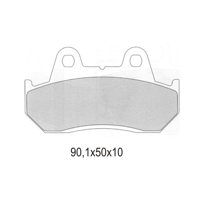 GALFER brake pads KH69 Metalic sinter (gold color) STREET HONDA