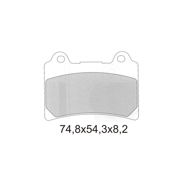 GALFER brake pads KH123 SEMI-METALLIC