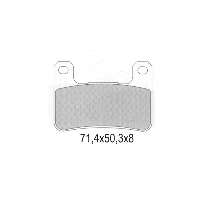 GALFER brake pads KH379 SEMI-METALLIC
