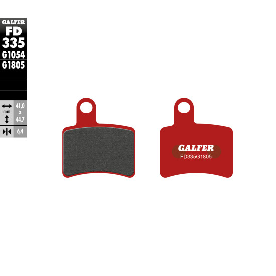 GALFER brake pads KH403 TRIAL BETA rear TRIAL