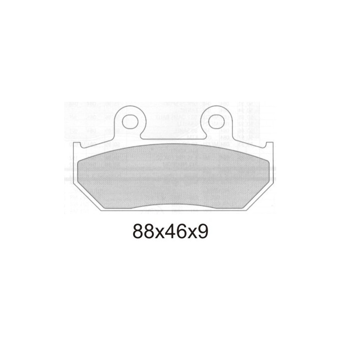 GALFER brake pads KH124 / KH412 SEMI-METALLIC