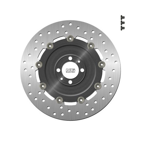 NG brake disc rear BMW K1200LT / R1200C / CL '97-09 (285X51,1X7mm) (4X12,8mm) floating (ALUMINUM CENTER)