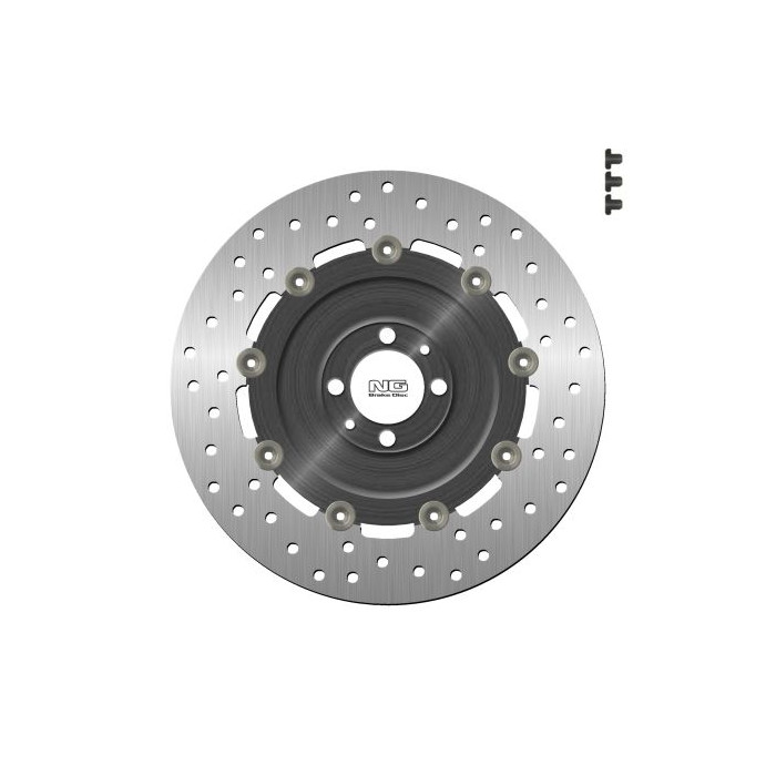 NG brake disc rear BMW K1200LT / R1200C / CL '97-09 (285X51,1X7mm) (4X12,8mm) floating (ALUMINUM CENTER)