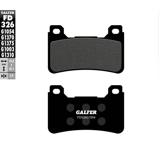 GALFER brake pads KH390 HONDA CBR 600 / 1000RR front