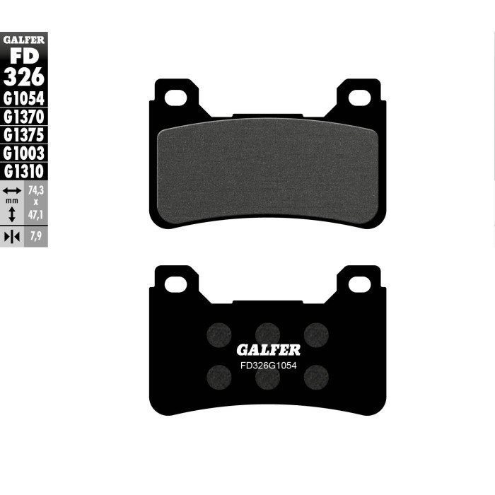 GALFER brake pads KH390 HONDA CBR 600 / 1000RR front