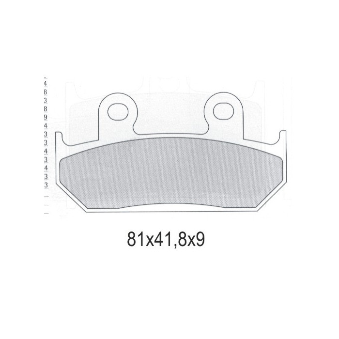 GALFER brake pads KH121 / KH203 SEMI-METALLIC