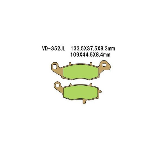 VESRAH brake pads KH229 (MADE IN JAPAN)