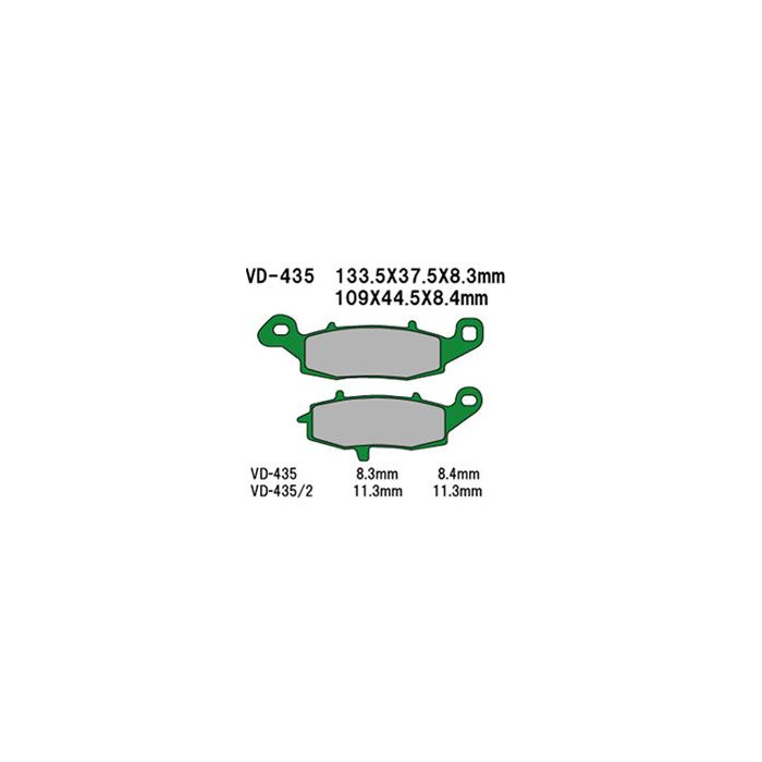 VESRAH brake pads KH231 / KH259 (MADE IN JAPAN)