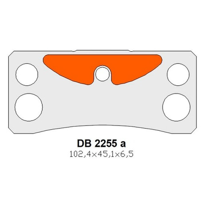 DELTA BRAKING brake pads left front POLARIS 570 RANGER CREW '17-'22, 1000 RANGER DIESEL '15-'22