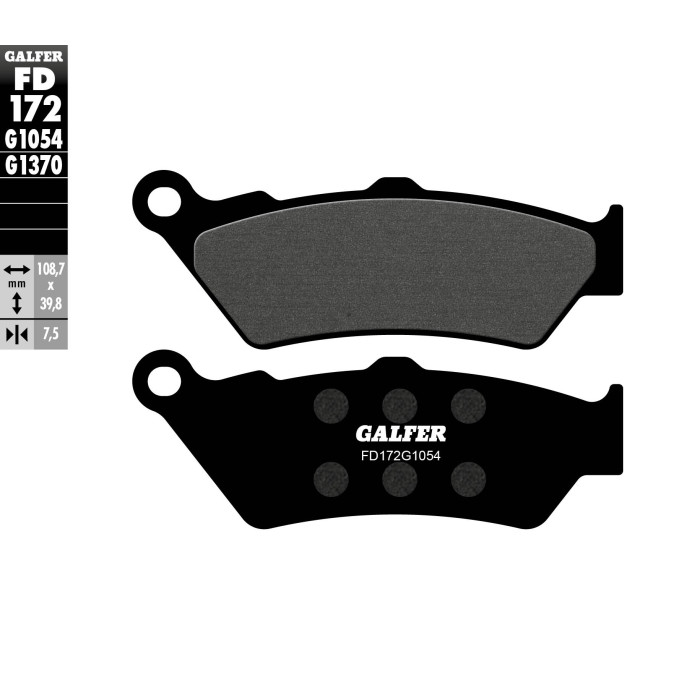 GALFER brake pads KH209 (BMW, DUCATI, KTM LC8)
