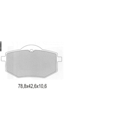 GALFER brake pads KH136 SEMI-METALLIC