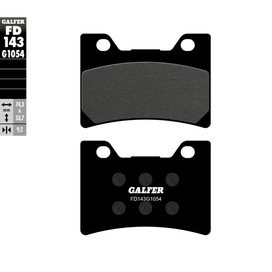 GALFER brake pads KH182