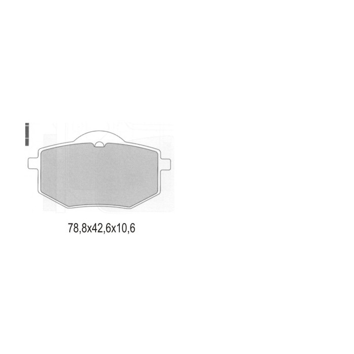 GALFER brake pads KH136 SEMI-METALLIC