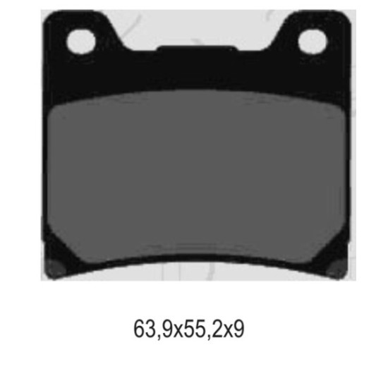 GALFER brake pads KH88 SEMI-METALLIC