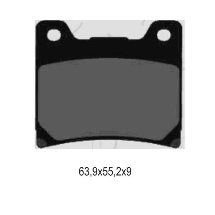 GALFER brake pads KH88 SEMI-METALLIC