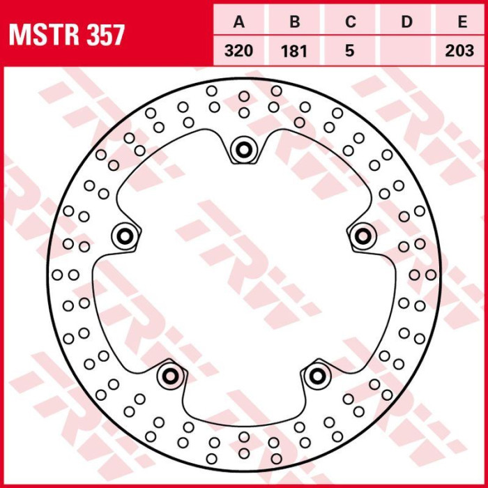 TRW LUCAS ZF brake disc front BMW R 850R / RT '01-'07, R 1100S '01-'05, R 1150R / RS / RT '04-'06, K 1200S / GT '05-'08,