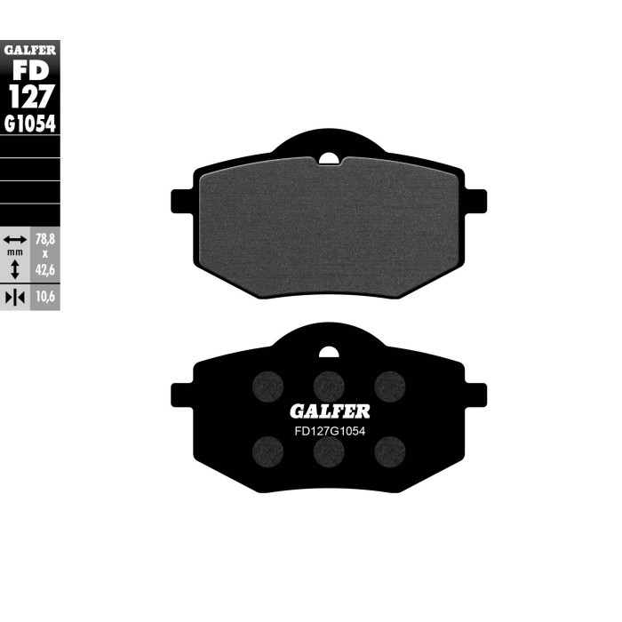 GALFER brake pads KH136 YAMAHA XV 535 (88-94)