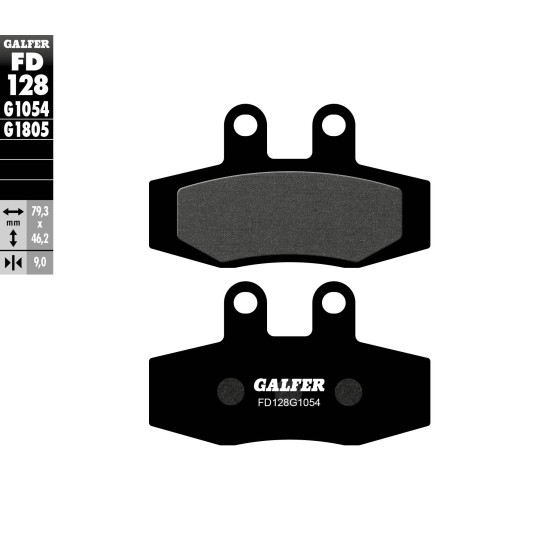 GALFER brake pads KH132 KTM '88-93 / MAICO '89-93