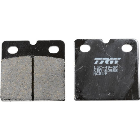 TRW LUCAS brake pads KH18 ORGANIC BMW R 80 GS / RT K1 / K 100 LT / RS 80-92, TRIUMPH BONNEVILLE 87-, front / rear