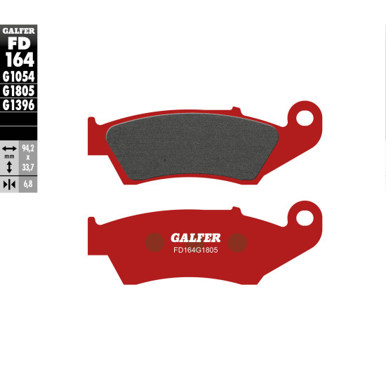 GALFER brake pads KH185 TRIAL