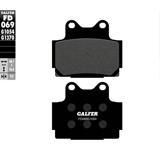 GALFER brake pads KH104 YAMAHA FZS 600 / XJ 600 rear