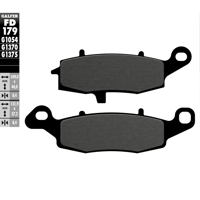 GALFER brake pads KH231 (front)