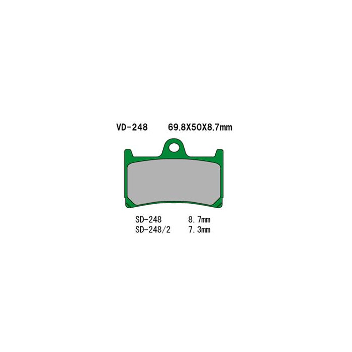 VESRAH brake pads KH252 / KH380 (MADE IN JAPAN)