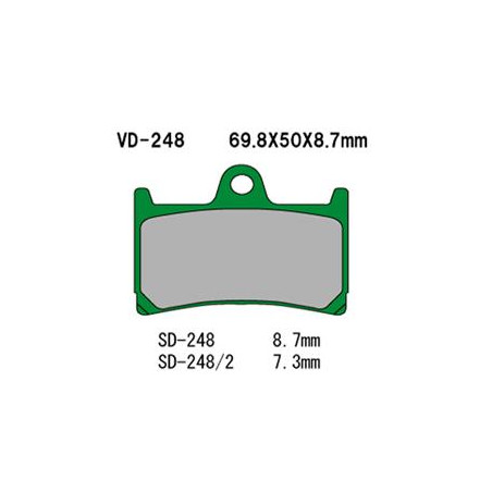 VESRAH brake pads KH252 / KH380 (MADE IN JAPAN)