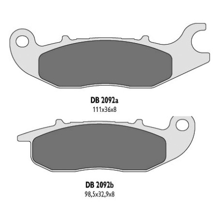 DELTA BRAKING brake pads KH375