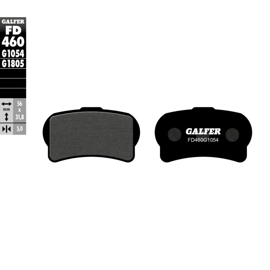 GALFER brake pads KH644 TRIAL, front