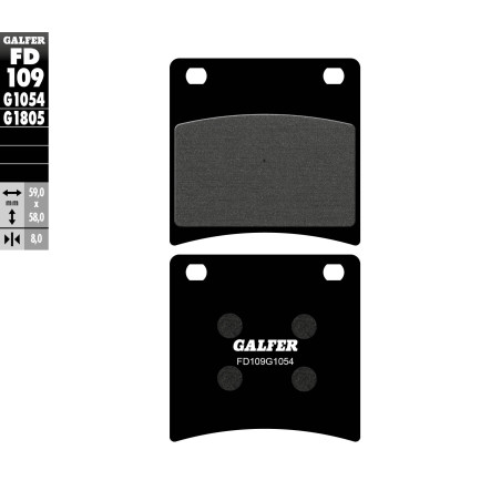 GALFER brake pads KH146