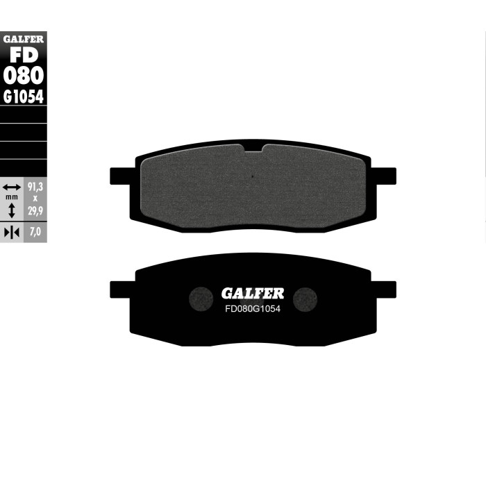GALFER brake pads KH105 SEMI-METALLIC (front) YAMAHA TT600 / 350