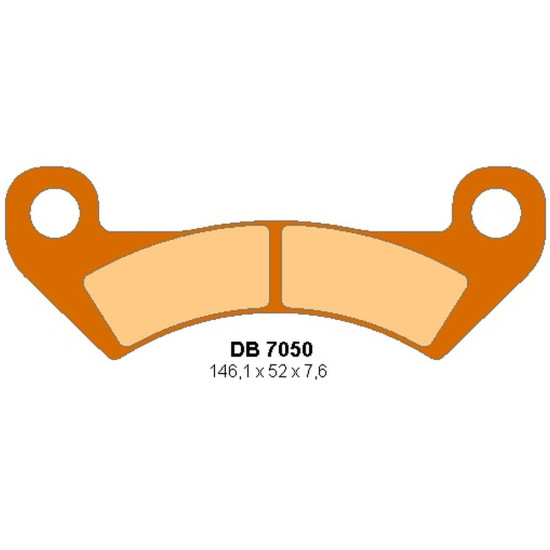 DELTA BRAKING brake pads front JOHN DEERE XUV 325 / 825 / 850 / 855 GATOR '10-'11, HPX GATOR '10-'11