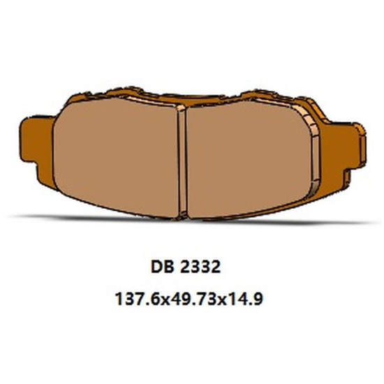 DELTA BRAKING brake pad end KH670 POLARIS SLINGSHOT 2000 '15-'18