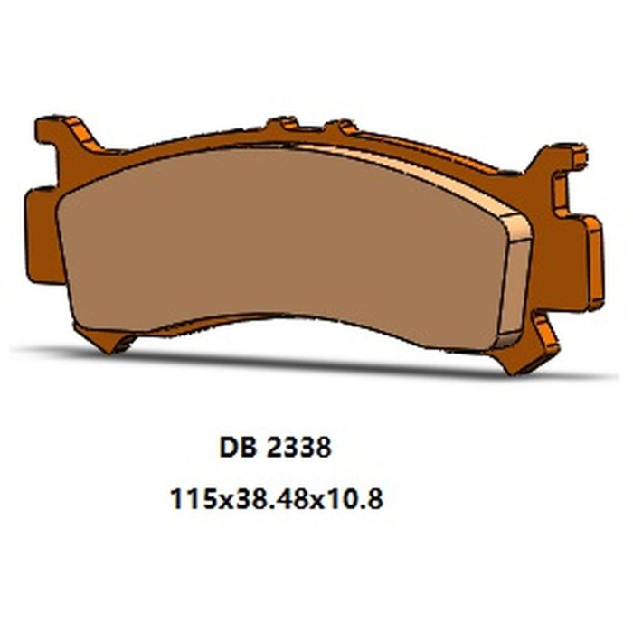 DELTA BRAKING brake pads left front KH701 HONDA SXS 1000 PIONEER '16-'22, SXS 1000 TALON '19-'22
