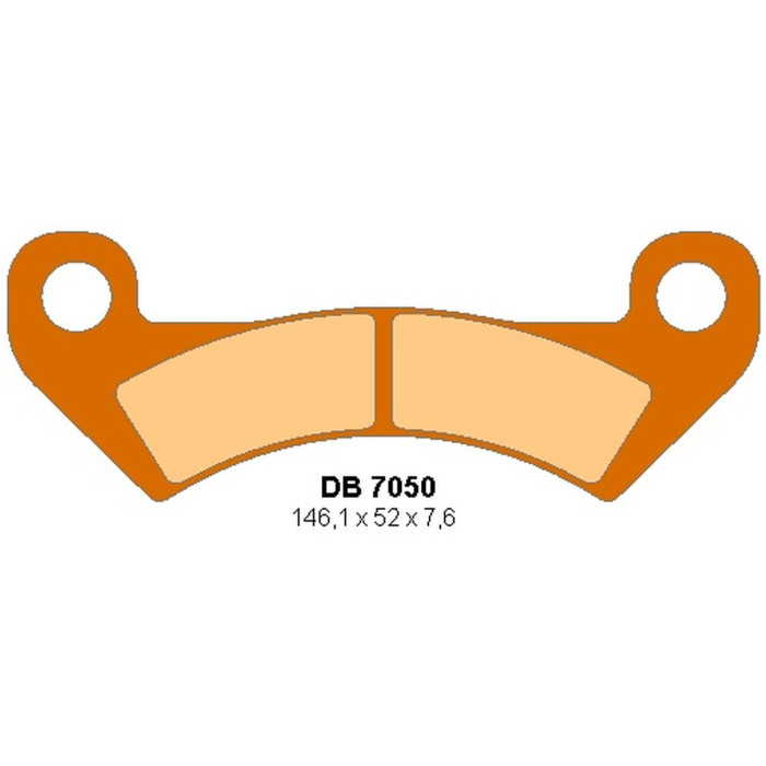 DELTA BRAKING brake pads front JOHN DEERE XUV 325 / 825 / 850 / 855 GATOR '10-'11, HPX GATOR '10-'11