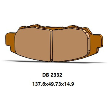 DELTA BRAKING brake pad end KH670 POLARIS SLINGSHOT 2000 '15-'18