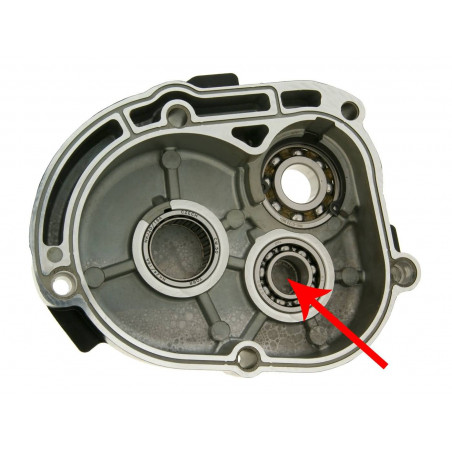 Polini Evolution gearbox cover Piaggio / Gilera 50 16mm