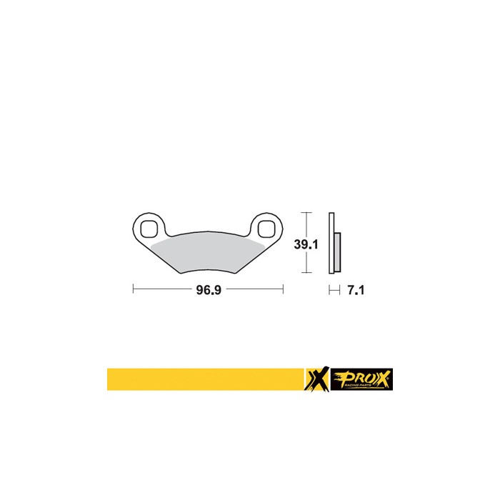 PROX brake pads KH159 POLARIS SPORTSMAN / SCRAMBLER / OUTLAW / XPLORER / TRAIL BLAZER / TRAIL BOSS