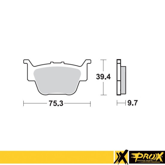 PROX brake pads KH373 HONDA TRX 450R '04-14 rear