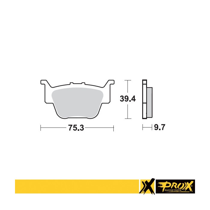 PROX brake pads KH373 HONDA TRX 450R '04-14 rear