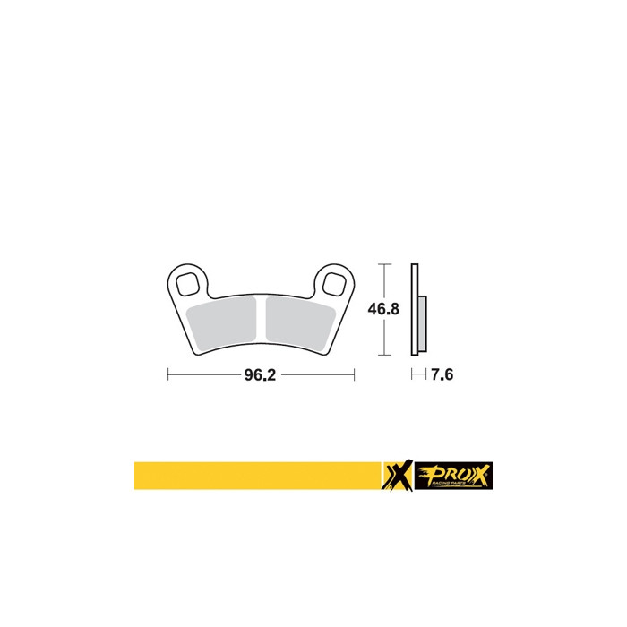PROX brake pads KH456 POLARIS 450 / 525 Outlaw '08-11 front