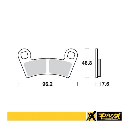 PROX brake pads KH456 POLARIS 450 / 525 Outlaw '08-11 front