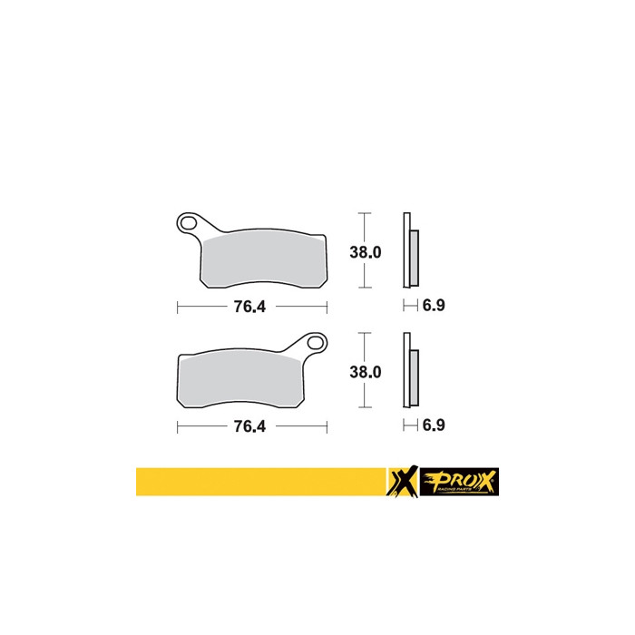 PROX brake pads KH462 KTM 450 / 505 / 525 SX / XC ATV '08-12 front