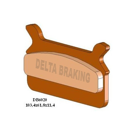 DELTA BRAKING stabdžių kaladėlės POLARIS 120 / 500 / 600 / 700 / 800
