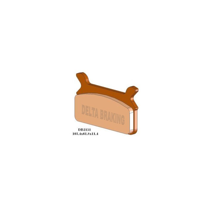 DELTA BRAKING brake pads KH201 HARLEY