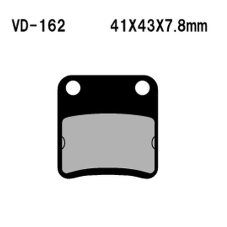 VESRAH stabdžių kaladėlės KH178 / KH257 (MADE IN JAPAN)