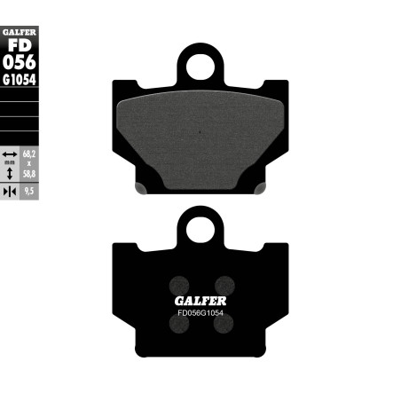 GALFER brake pads KH81 YAMAHA DT / SR / XS / XT / XJ