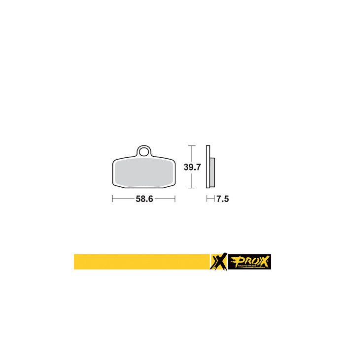PROX brake pads KH612 KTM SX 85 '12-20, Freeride 250R '14-17, 350 '12-17 front
