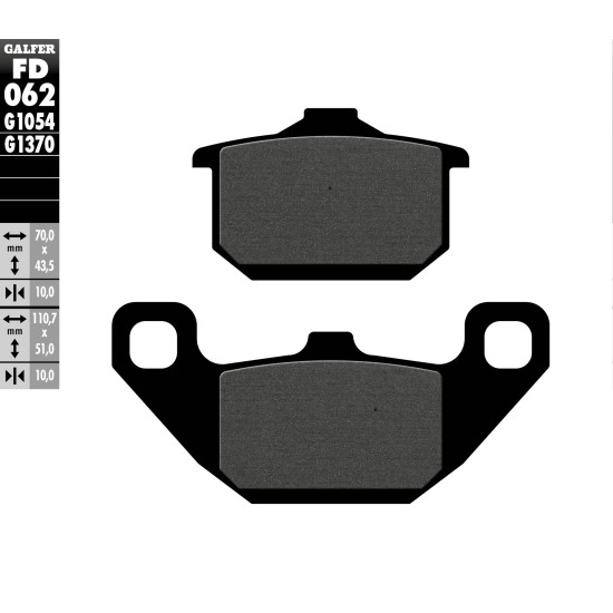 GALFER brake pads KH85